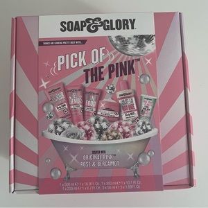 Soap & Glory Pick Of The Pink Original Pink Rose & Bergamot Gift Set New Sealed
